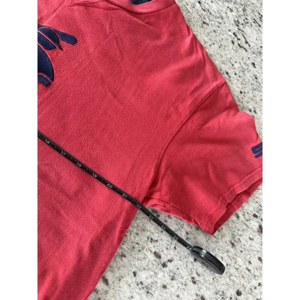 Vintage Y2K Chicago White Sox Nike Cooperstown Collection Red CrewNeck Tee L